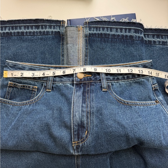 Urban Outfitters BDG Theo Denim A-Line Midi Maxi Skirt Dark Women’s Medium - Picture 13 of 14